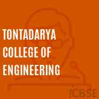 Tontadarya College of Engineering Logo