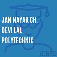 Jan Nayak Ch. Devi Lal Polytechnic College Logo