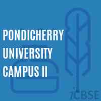 Pondicherry University Campus II Logo