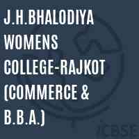 J.H.Bhalodiya Womens College-Rajkot (Commerce & B.B.A.) Logo
