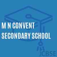 M N Convent Secondary School Logo