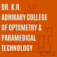 Dr. K.R. Adhikary College of Optometry & Paramedical Technology Logo