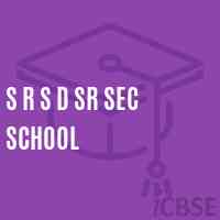 S R S D Sr Sec School Logo
