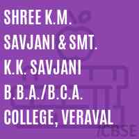 Shree K.M. Savjani & Smt. K.K. Savjani B.B.A./b.C.A. College, Veraval Logo