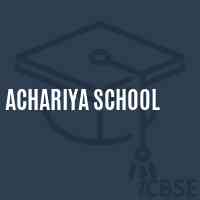 Achariya school Logo