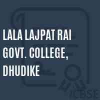 Lala Lajpat Rai Govt. College, Dhudike Logo