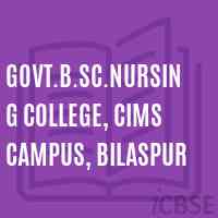 Govt.B.Sc.Nursing College, Cims Campus, Bilaspur Logo