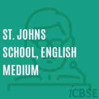 St. Johns School, English Medium Logo