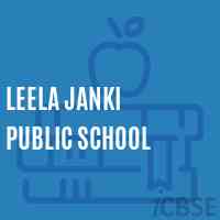 Leela Janki Public School Logo