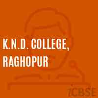 K.N.D. College, Raghopur Logo