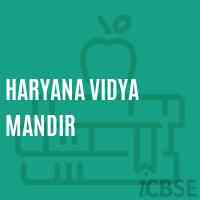 Haryana Vidya Mandir School Logo