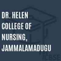 Dr. Helen College of Nursing, Jammalamadugu Logo