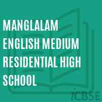 Manglalam English Medium Residential High School Logo