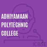 Adhiyamaan Polytechnic College Logo
