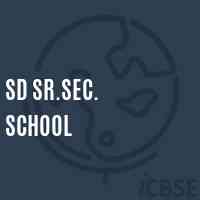 SD Sr.SEC. School Logo