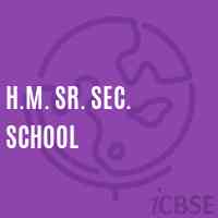H.M. Sr. Sec. School Logo