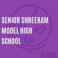 Senior Shreeram Model High School Logo