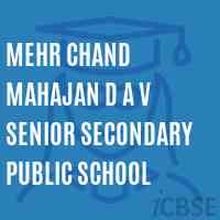 Mehr Chand Mahajan D A V Senior Secondary Public School Logo