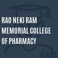 Rao Neki Ram Memorial College of Pharmacy Logo