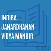 Indira Janardhanan Vidya Mandir School Logo
