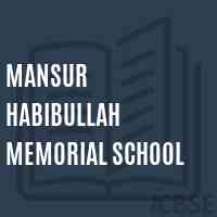 Mansur Habibullah Memorial School Logo