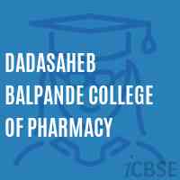 Dadasaheb Balpande College of Pharmacy Logo