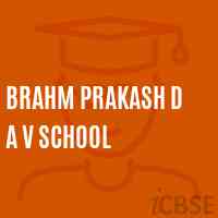 Brahm Prakash D A V School Logo