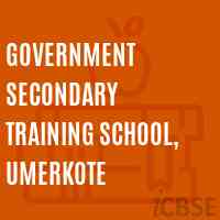 Government Secondary Training School, Umerkote Logo