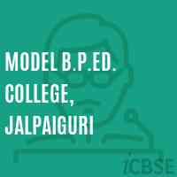 Model B.P.Ed. College, Jalpaiguri Logo