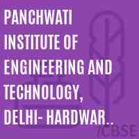 Panchwati Institute of Engineering and Technology, Delhi- Hardwar Bypass, Meerut Logo
