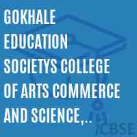 Gokhale Education Societys College of Arts Commerce and Science, Raigad Logo