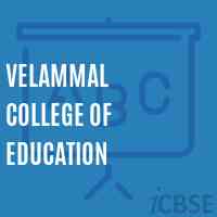 Velammal College of Education Logo