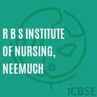 R B S Institute of Nursing, Neemuch Logo
