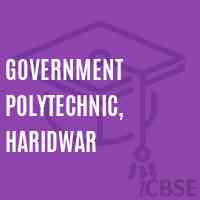 Government Polytechnic, Haridwar College Logo