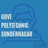 Govt. Polytechnic Sundernagar College Logo