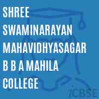 Shree Swaminarayan Mahavidhyasagar B B A Mahila College Logo