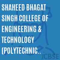 Shaheed Bhagat Singh College of Engineering & Technology (Polytechnic Wing), Ferozepur Logo
