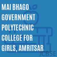 Mai Bhago Government Polytechnic College For Girls, Amritsar Logo