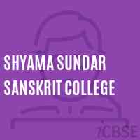 Shyama Sundar Sanskrit College Logo
