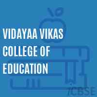 Vidayaa Vikas College of Education Logo
