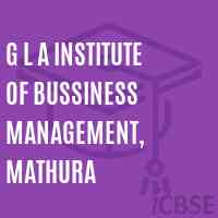 G L A Institute of Bussiness Management, Mathura Logo