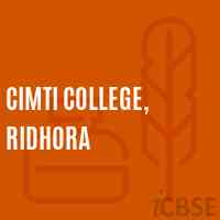 Cimti College, Ridhora Logo