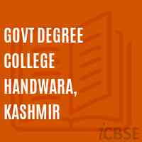 Govt Degree College Handwara, Kashmir Logo
