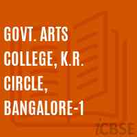 Govt. Arts College, K.R. Circle, Bangalore-1 Logo