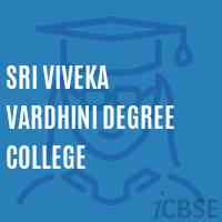Sri Viveka Vardhini Degree College Logo