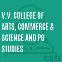 V.V. College of Arts, Commerce & Science and PG Studies Logo