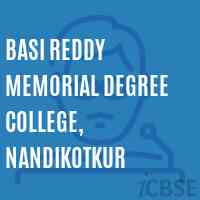 Basi Reddy Memorial Degree College, Nandikotkur Logo