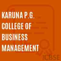 Karuna P.G. College of Business Management Logo