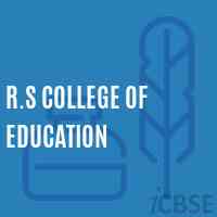 R.S College of Education Logo