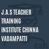 J.A.S Teacher Training Institute Chinna Vadampatti Logo